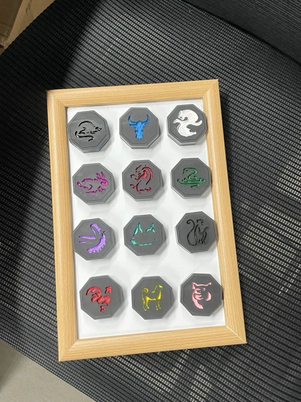 十二生肖亚克力冰箱贴插图1