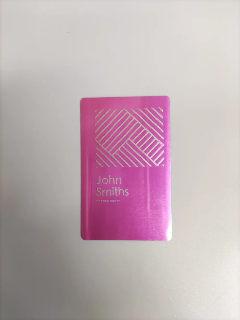 金属名片雕刻插图