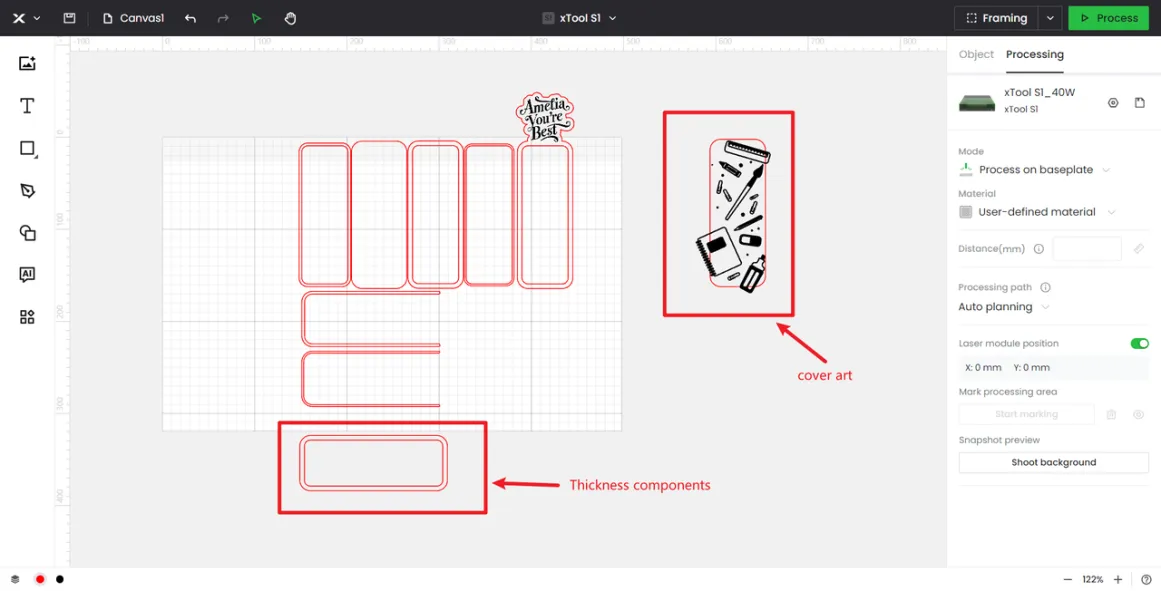 AI辅助定制文具盒【xTool 全系列通用】插图7